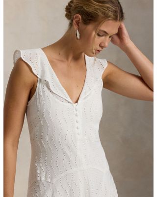 Eyelet Gauze Dress