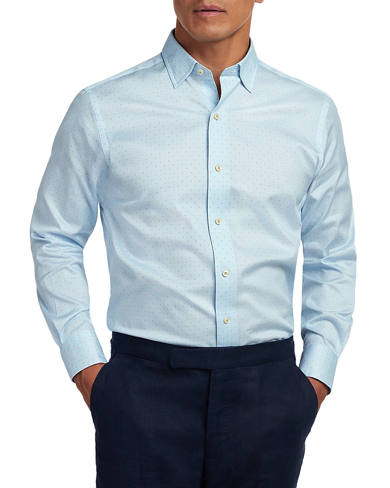 David Donahue Neat Print Shirt