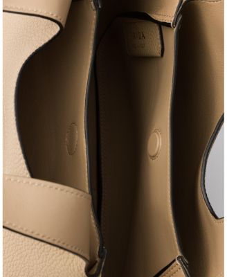 Small Leather Tote Bag