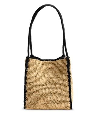 Lexington Small Raffia Tote 