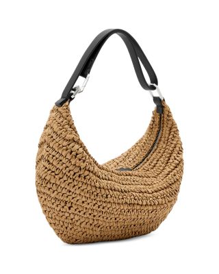 Luna Micro Raffia Handbag