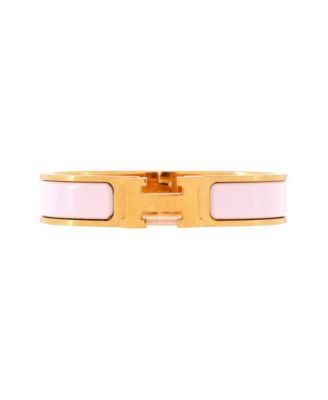 Narrow Clic H Bracelet Enamel