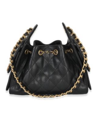 Mini Chanel 25 Hobo Leather Handbag