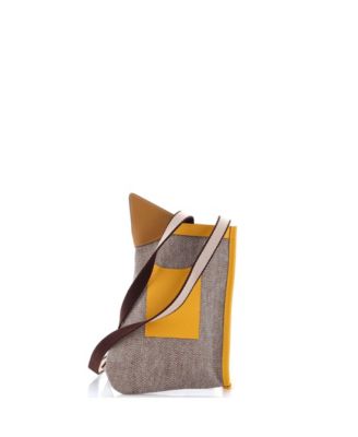 Petit H Grand Prix Bag Toile and Leather