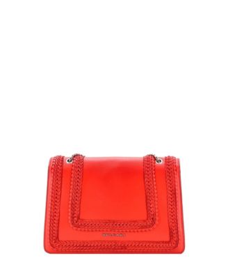 Medium Serpenti Forever Square Shoulder Bag Plisse Leather