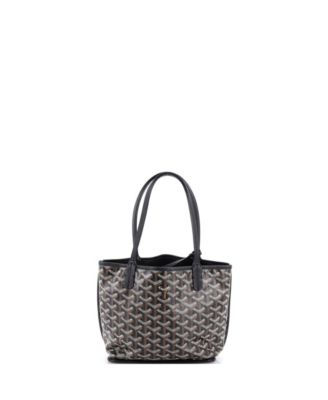 Mini Anjou Reversible Tote Coated Canvas