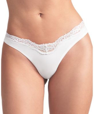 Fits Everybody Lace Dipped Thong - Pack of Five