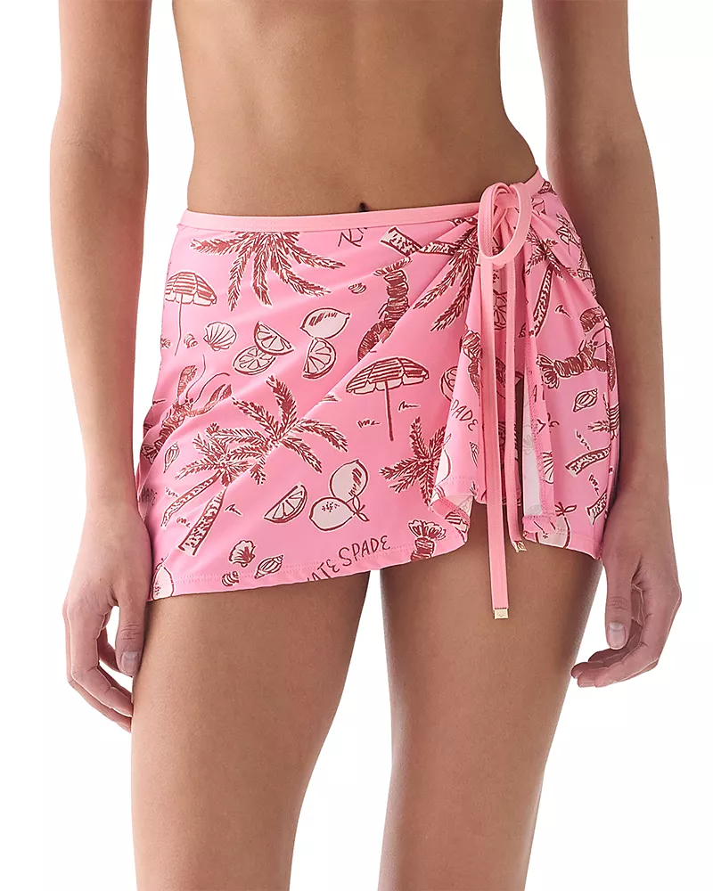 kate spade new york Wrap Skirt Cover Up