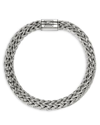 JOHN HARDY Sterling Silver Icon Woven Link Bracelet, 10.5mm