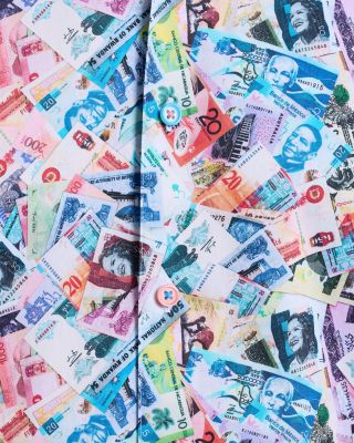 Vacation Fund Woven Graphic Shirt