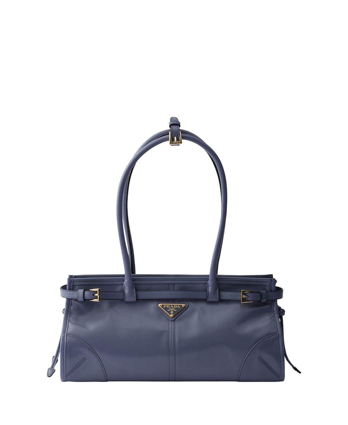 Prada Bonnie Medium Convertible Leather Shoulder Handbag