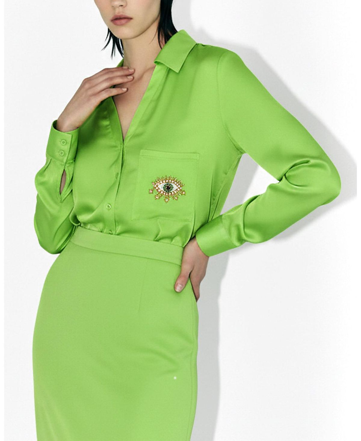 As by Df Evil Eye Blouse