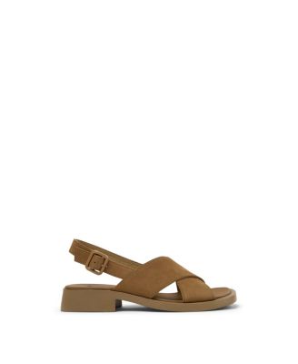  Women's Dana Leather X-Strap Sandal