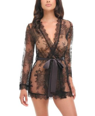 Amour Short Lace Robe