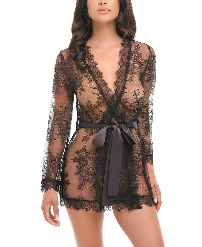 Oh La La Cheri Amour Short Lace Robe