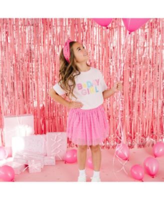 Girls' Raspberry Rhinestone Tutu - Baby, Little Kid, Big Kid