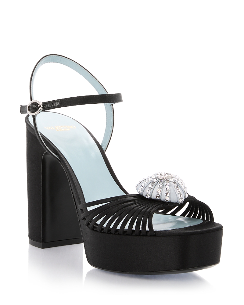 Valentino Garavani Women's Embellished Platform Sandals