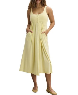  The Softest Rib Nursing Tank Dress