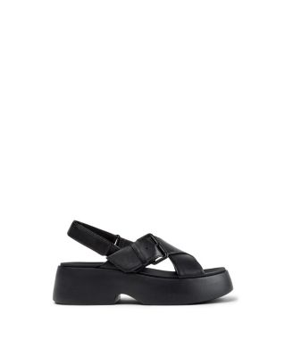  Women's Tasha Leather X-Strap Sandal