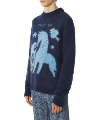 Lunar Year Jacquard Mohair Sweater