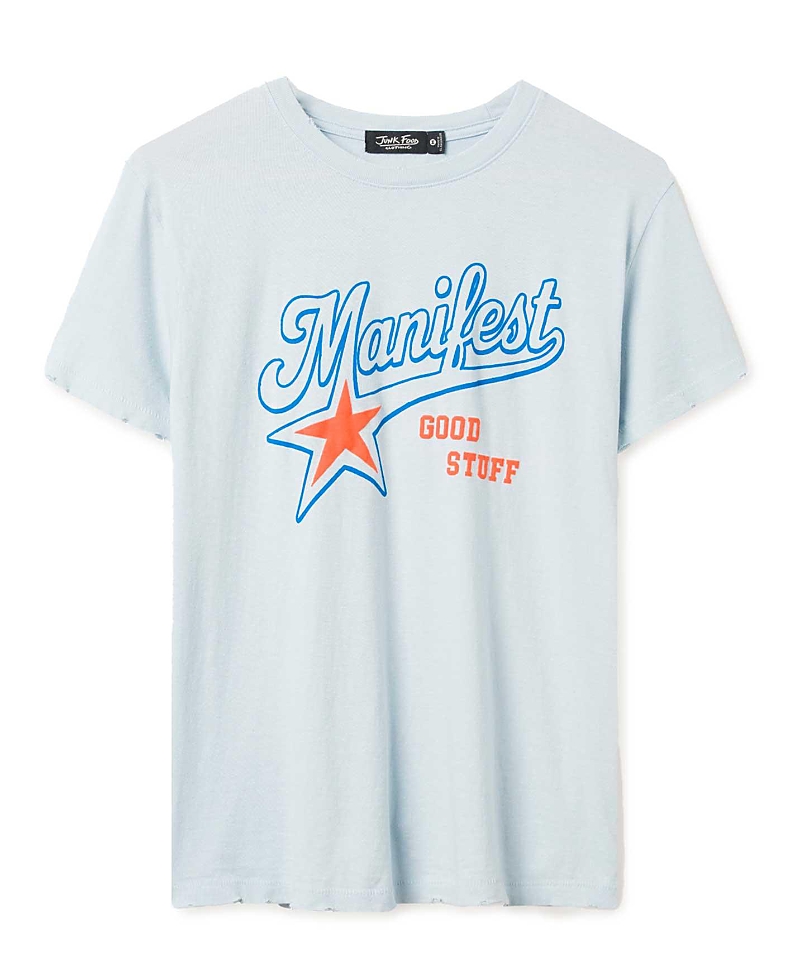 Junk Food Clothing Women's Manifest the Good Stuff Vintage Tee