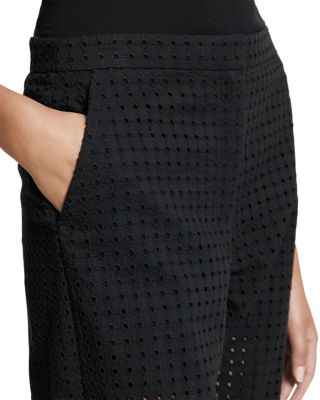 Eyelet Embroidered Pants