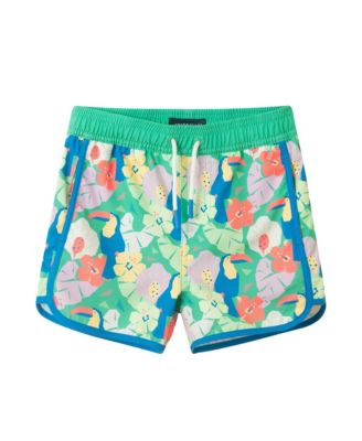 Boys' Toucan Floral Swim Trunk - Little Kid