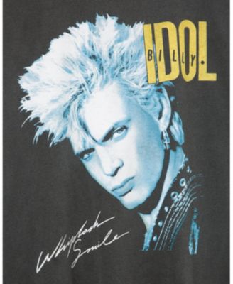  Unisex Billy Idol 1987 North American Tour Vintage Tee