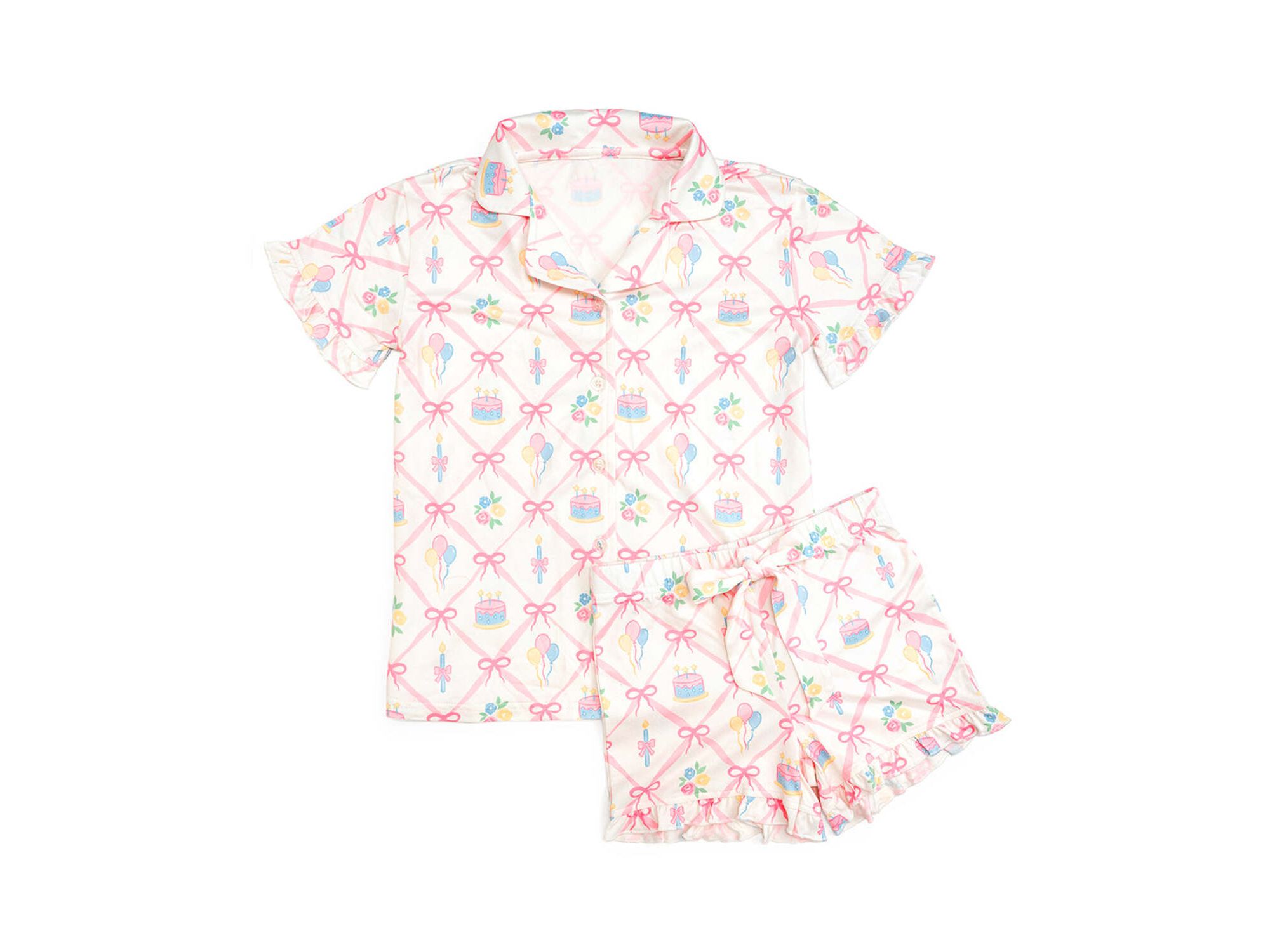 Girls' Birthday Girl Lounge Set - Little Kid, Big Kid - Image 1