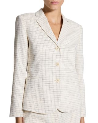 Slim Check Blazer