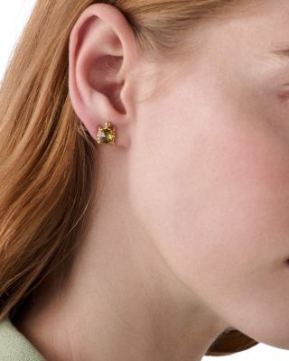 Secret Garden Cubic Zirconia Turtle Stud Earrings