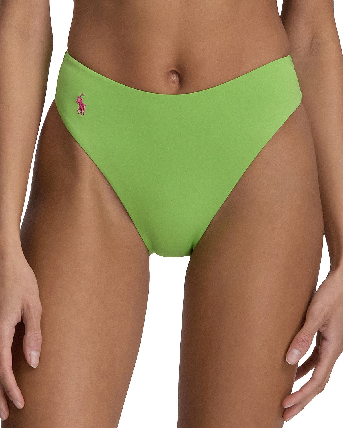 Polo Ralph Lauren High Leg Bikini Bottom