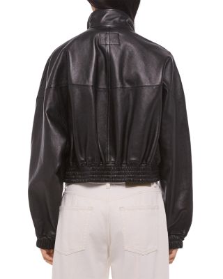 Bond Leather Bomber Jacket 