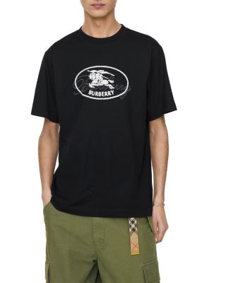 Knight Stamp Cotton T Shirt