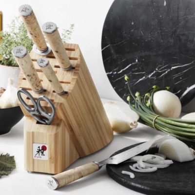 Birchwood 7 Piece Knife Block Set