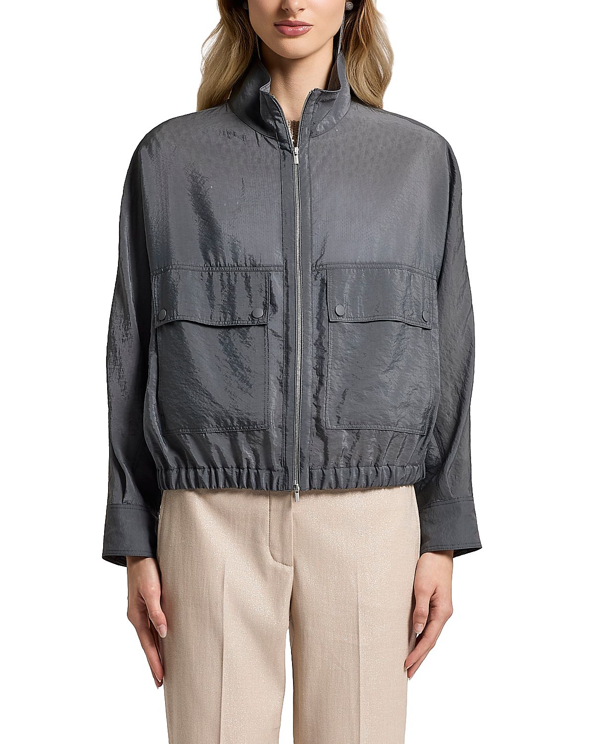 Peserico High Neck Jacket