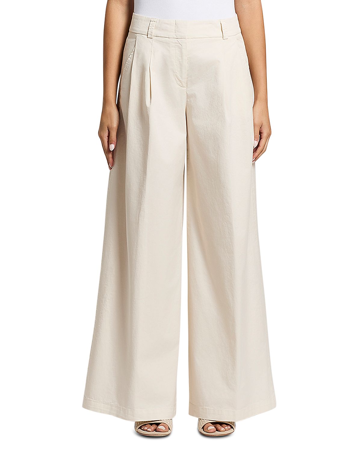 Peserico Single Dart Palazzo Trousers