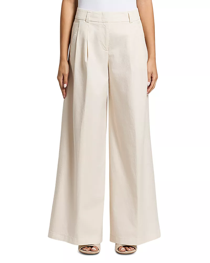 Peserico Single Dart Palazzo Trousers