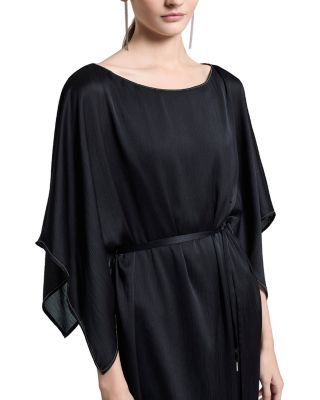 Boat Neck Midi Dress