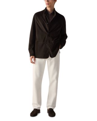 Conte Leather Chore Jacket