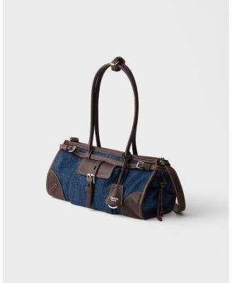 Bonnie Medium Denim and Leather Handbag