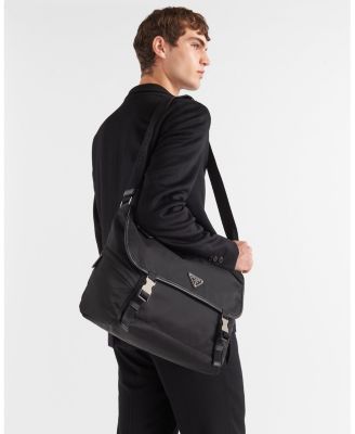  Re-Nylon And Saffiano Leather Shoulder Bag