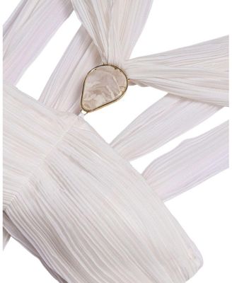  Strapless Draped Bustier Top