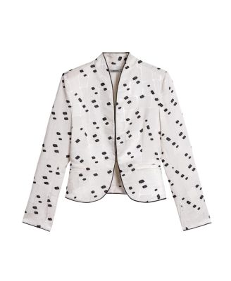  Printed Tailored Jacket