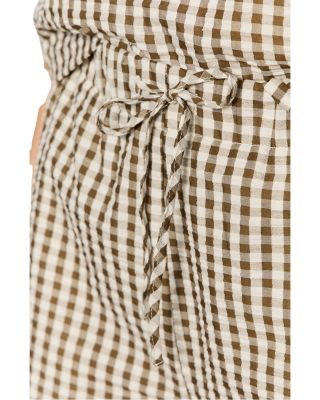 Easy Gingham Shorts