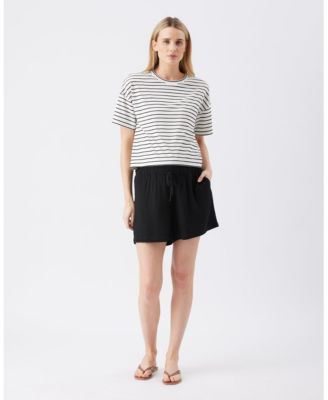  Jada Stripe Nursing Tee