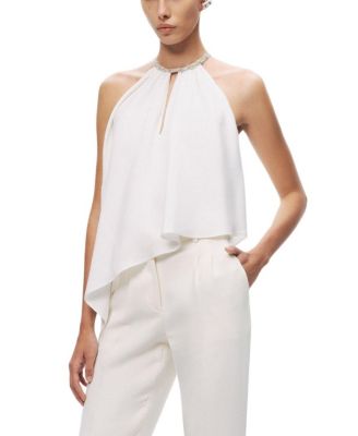Embellished Halter Blouse