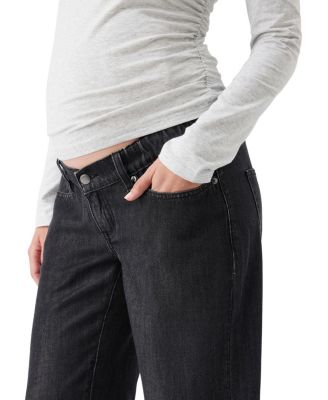 Billie Elastic Waist Jean in Black