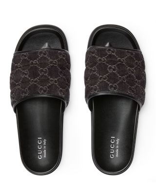 Men's Denim London Slides