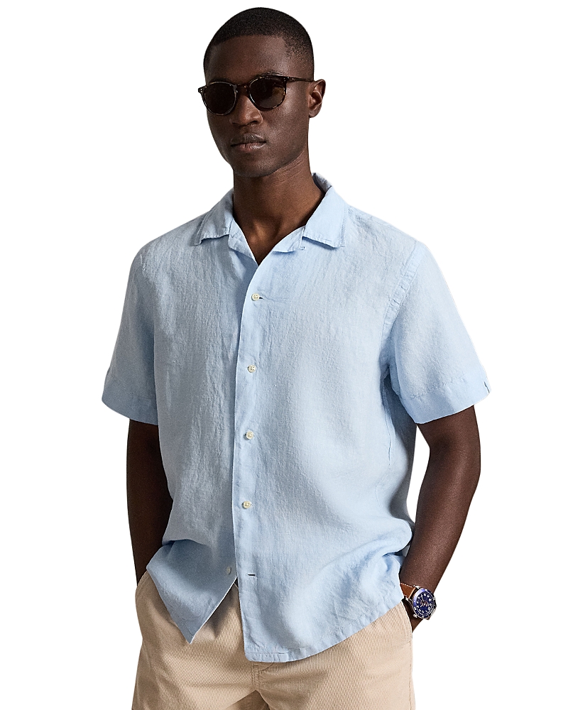 Polo Ralph Lauren Classic Fit Short-Sleeve Linen Camp Shirt